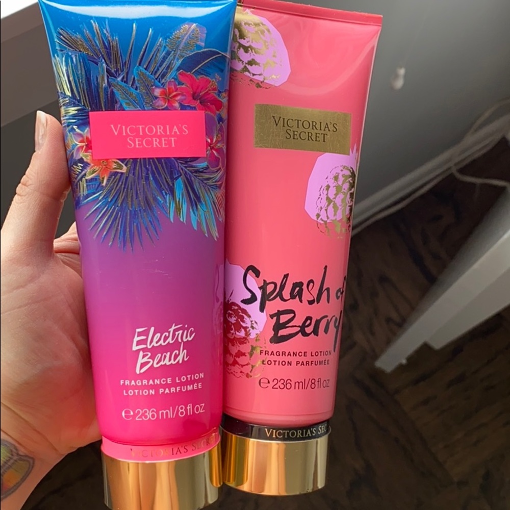 Victoria secret fragrance body lotions